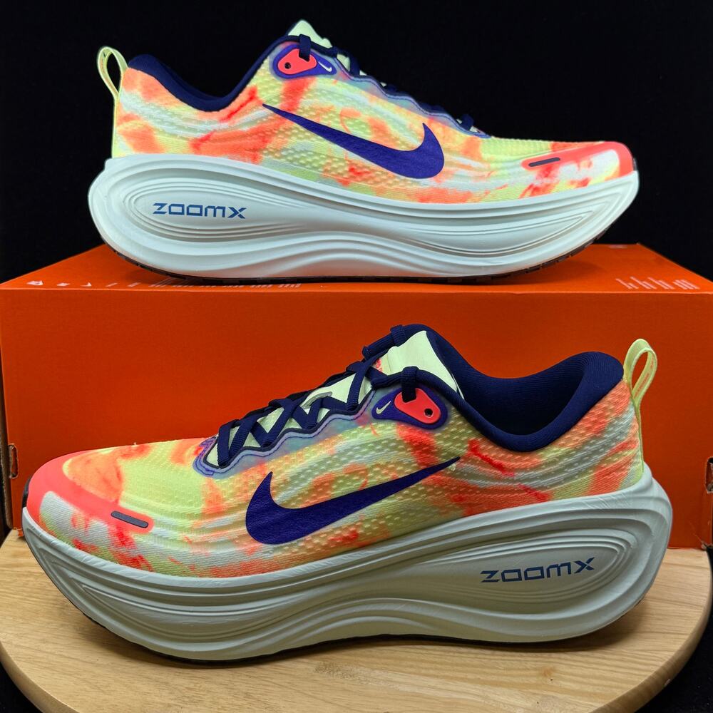 Nike Vomero Plus Low Running Gym Shoes Barely Volt Indigo Men Size 13 IQ0605-701